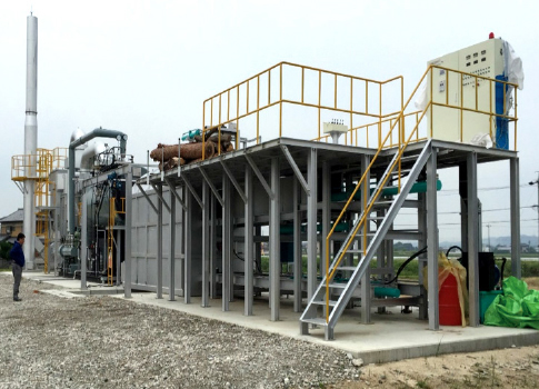 バイオ発電プラント